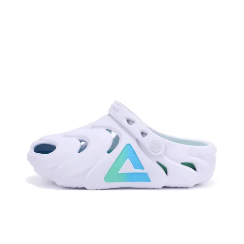 PEAK Pole Hole Shoes Сабо Мужской Белый Зеленый Синий