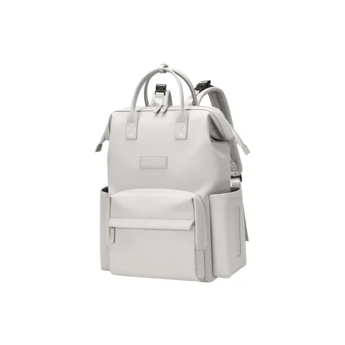 GOLF Синтетическая кожа Выпускной Дорожный рюкзак Экстра-большой Унисекс Туманно-голубой Серебряный Туманно-серый