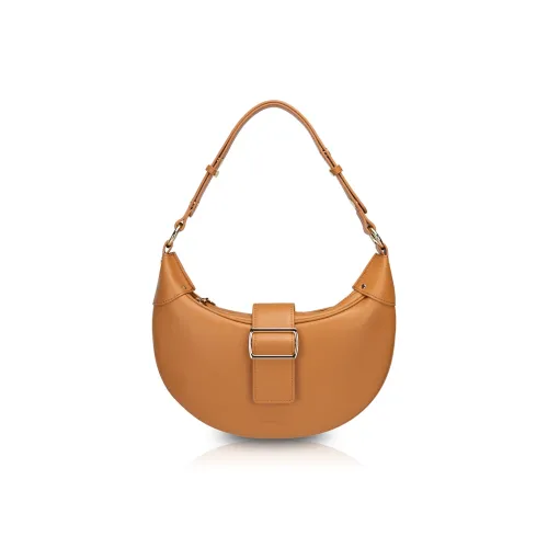 Unitude Сумка через плечо из коровьей кожи стандартная женская карамельно-коричневый