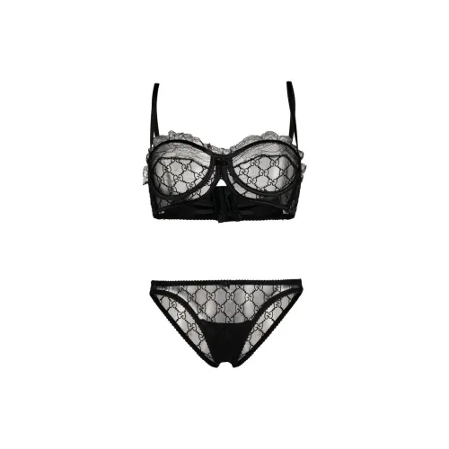 GUCCI Комплект нижнего белья Женское Черное