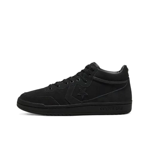 Конверс Fastbreak Slip-Resistant Abrasion-Resistant Low-Top Скейтборд Кроссовки Unisex Warrior Black