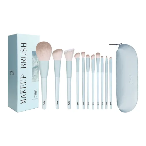 MSQ 11 шт. Облачно-бирюзовый Красота Кисть для макияжа Портативный Мягкий для кожи Дружественный Тени Форма