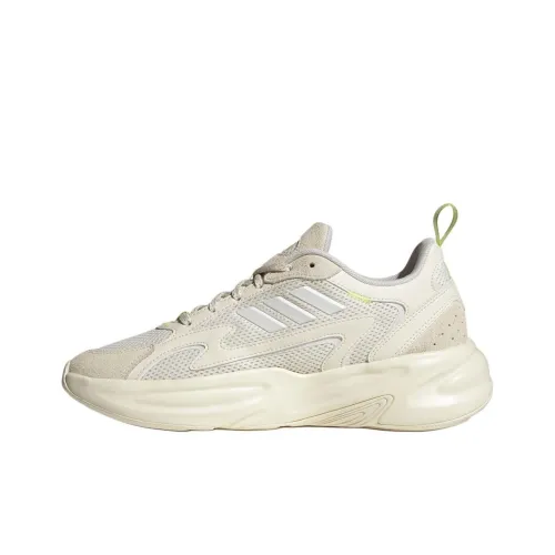 Adidas Ozwave Low Топ Кремово-белые кроссовки с толстой подошвой Унисекс
