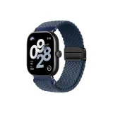 Вязаные ткани Loop - Магнитная застежка, ремешок для часов [Глубокий синий]