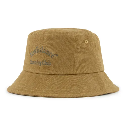 New Balance совместный бренд Cotton Bucket Hats Унисекс Оливково-зеленый