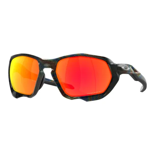 Oakley Nylon Нерегулярная форма Солнцезащитные очки Мужской Черный