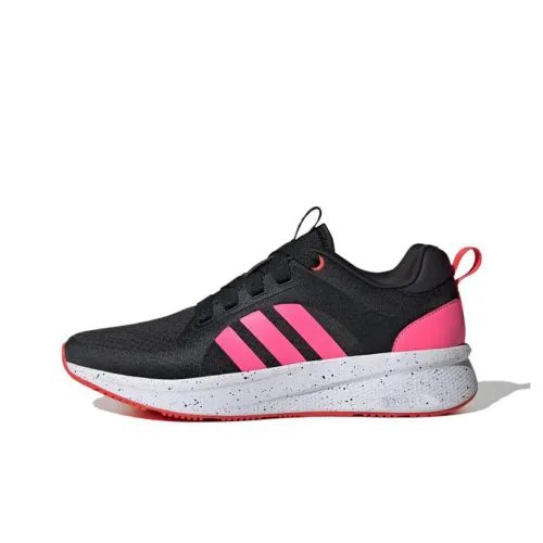 Adidas Edge Lu 6,0 Slip Resistant Abrasion Resistant Breathable Low-Top Training Shoes Women's Black Pink