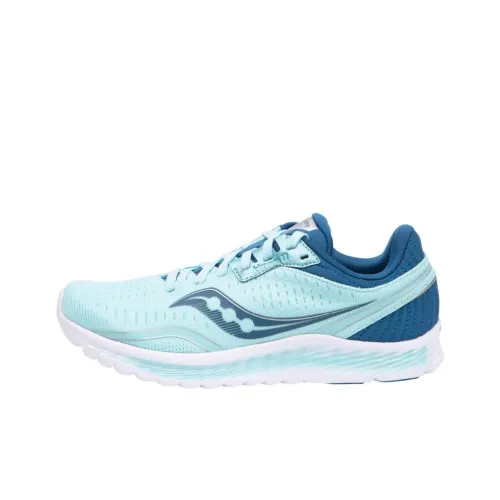 Saucony Slip-resistant Low Top Casual Running Shoes Women's Light Blue Сaucony Противоскользящие Низкие Кеды Повседневные Беговые Кроссовки Женские Светло-Синий