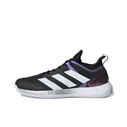 Adidas Adizero Ubersonic 4 Slip-Resistant и Breathable Low-Top Марафон Беговые кроссовки Unisex Черный Белый