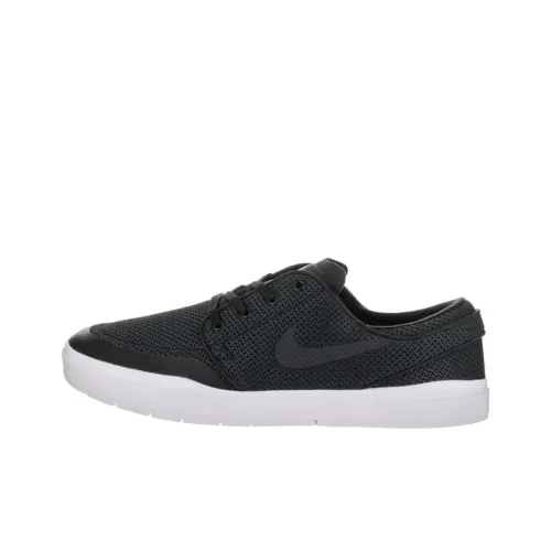 Nike Stefan Janoski Hyperfeel XT Амортизация Износостойкий Низкий Топ Скейтборд Кроссовки Унисекс Черный