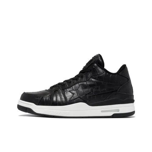 A BATHING APE MID Топ Скейтборд Кроссовки Мужские