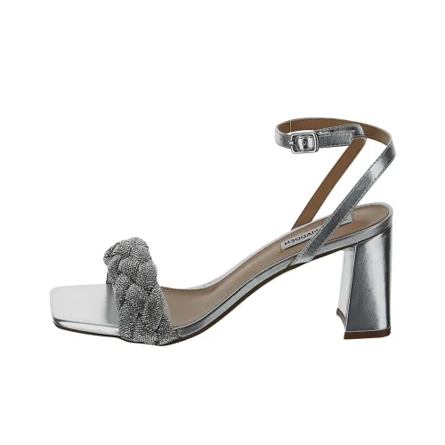 STEVE MADDEN One Ремешок Сандалии Женские Серебряные