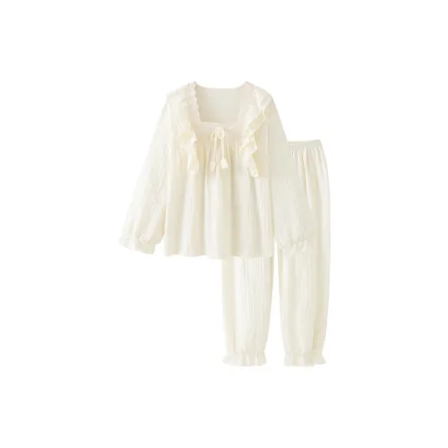 O'MESIK Пижамный комплект Женский Белый