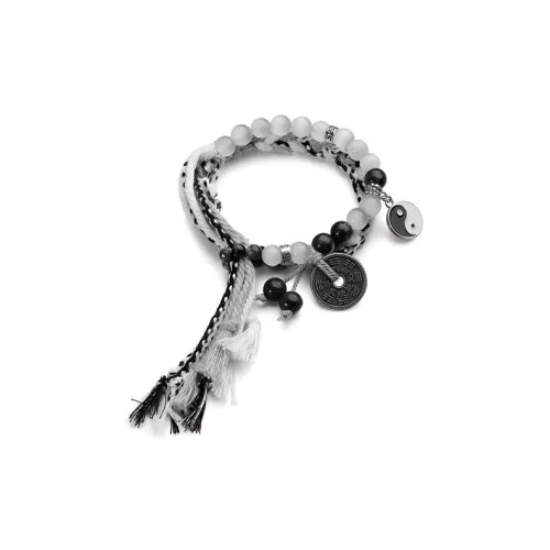 ZOKS Стекло Кошачий глаз Нефритовые браслеты Унисекс