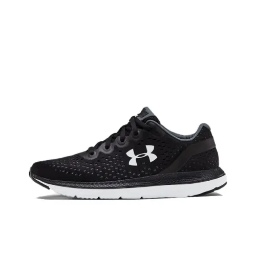Under Armour Charged Impulse 1 Амортизация Низкий Топ Беговые кроссовки Женские Черный