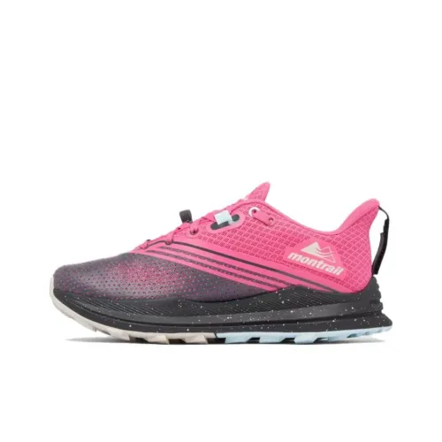 Columbia Montrail Trinity FKT Беговые кроссовки Низкий верх Розовый Черный Женские