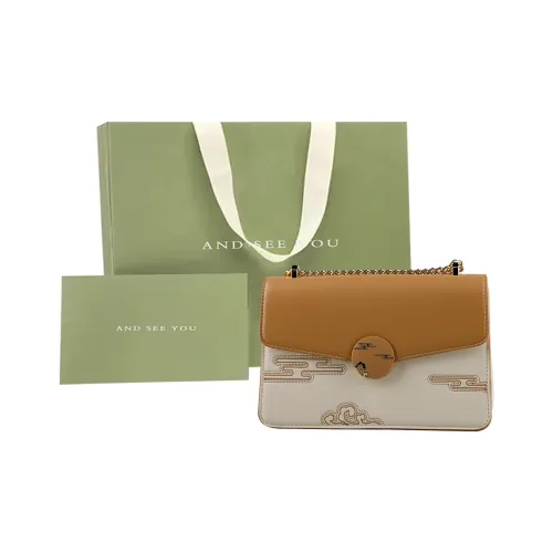 ANDSEEYOU Сумка через плечо из коровьей кожи женская