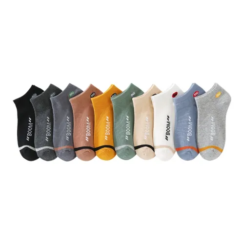 Mulong Family Низкие носки Мужские 10 пар