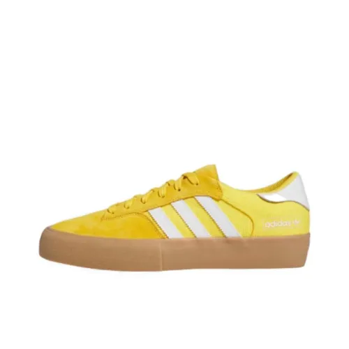 Adidas Originals Matchbreak Super Slip Resistant Abrasion Resistant Низкие Кроссовки для скейтбординга Унисекс Желтые