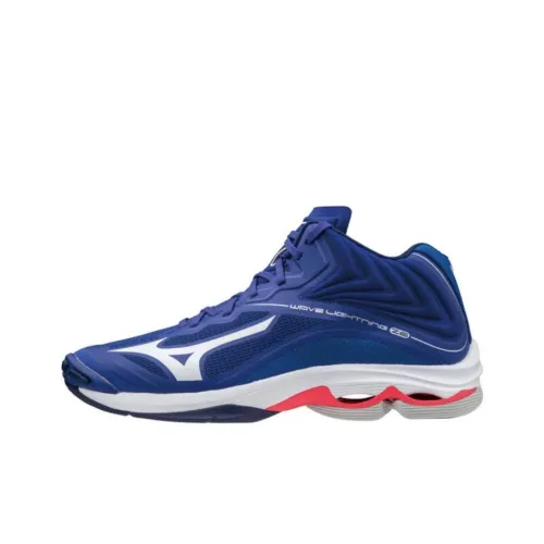 Mizuno Slip-resistant Abrasion-resistant Breathable MID Волейбольные кроссовки Unisex