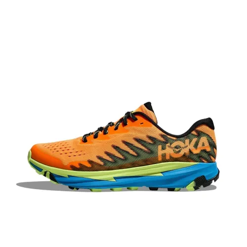 HOKA ONE ONE Torrent 3 Противоскользящие Устойчивые к истиранию Низкий Топ Беговые кроссовки Мужской Оранжевый
