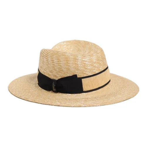 Borsalino Straw Hats Caps Women's Brown