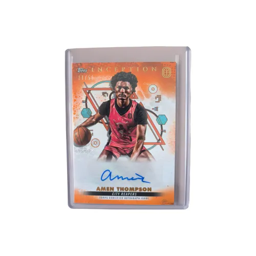 Topps 2022 23 Inception Amen·Thompson DreamWorks OTE Amen·Thompson 11 50 Новые звезды Подпись Карта Товар Произведение