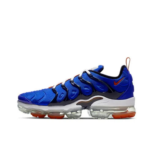Nike Vapormax Plus Устойчивые к истиранию Низкие Беговые кроссовки Мужские Синие Красные