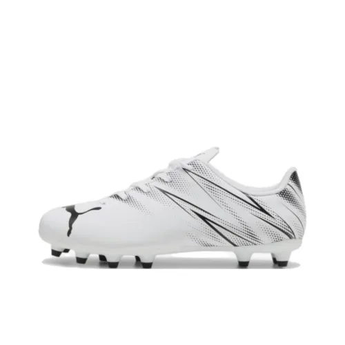 PUMA Attacanto AG Искусственная трава Устойчивая к истиранию Футбольные бутсы Унисекс Черный Белый