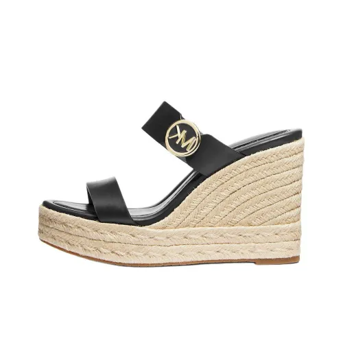 MICHAEL KORS Слипоны 10 см Женские Черные