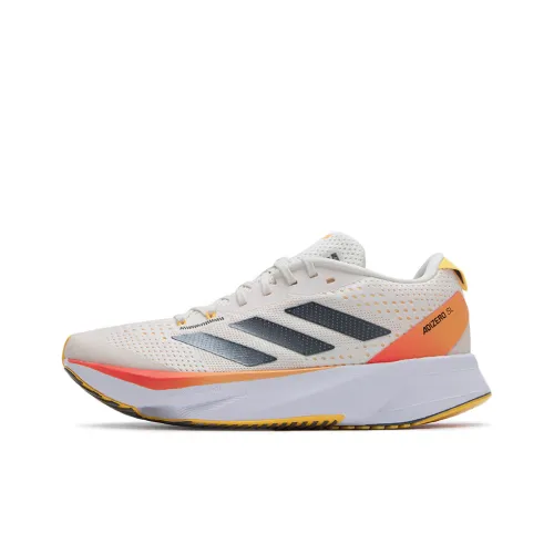 Adidas Adizero SL Rebound Low Top Training для бега на длинные дистанции Обувь Мужская Оранжевая Белая