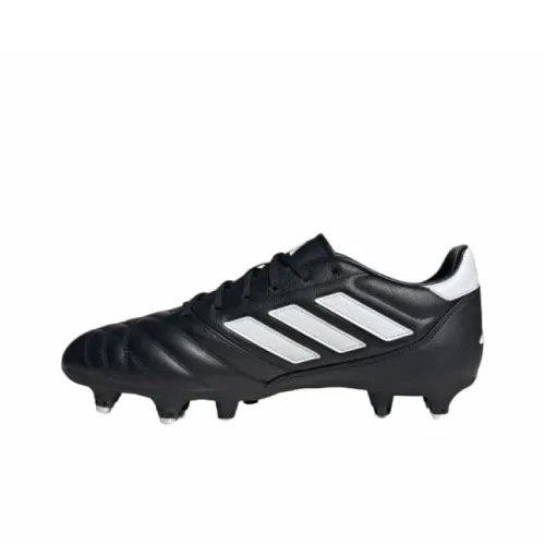 Adidas COPA GLORO SG Мягкая трава Природная трава Противоскользящая Устойчивая к истиранию Обувь для регби Унисекс Черный Белый
