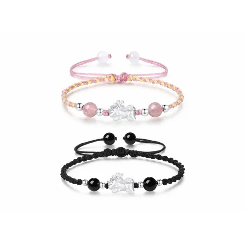 MUYAN Браслет из сплава с монетой из меди с китайскими символами благопожеланий унисекс