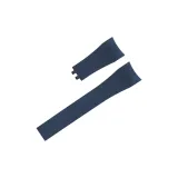 Синий верх - черная подошва