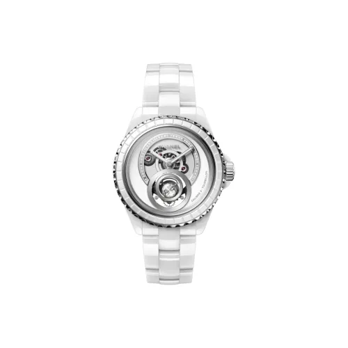 CHANEL Ручной Механический Movement Унисекс Часы 38 мм Белые