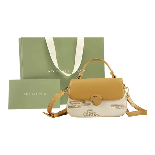 ANDSEEYOU Сумка через плечо из коровьей кожи женская