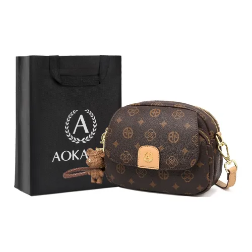 AOKANG Сумка через плечо из ПВХ и синтетической кожи маленькая женская