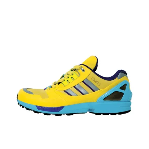 Adidas Originals ZX 8000 Slip-resistant Abrasion-resistant Low Top Casual Shoes Unisex Yellow Adidas Originals ZX 8000 Противоскользящий Устойчивый к истиранию Низкий Топ Повседневная Обувь Унисекс Желтый