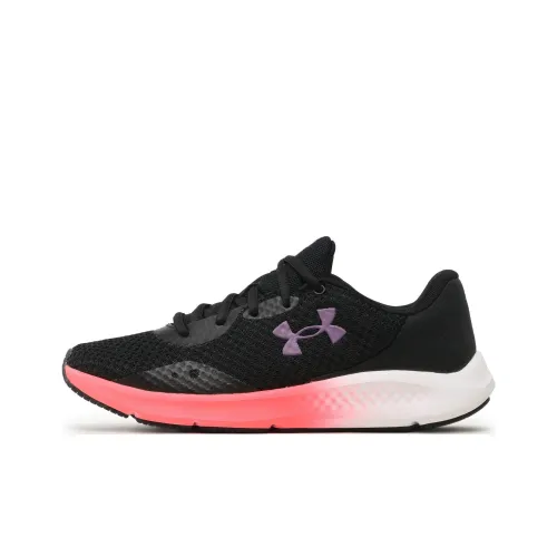 Under Armour Charged Pursuit 3 Low Top Спортивная обувь Женская Черный Белый Розовый