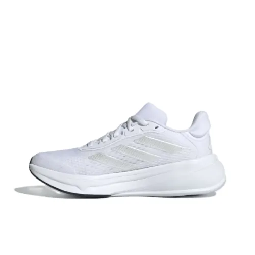 Adidas Response Super Slip Resistant Abrasion Resistant Низкие Беговые кроссовки Женские Белые