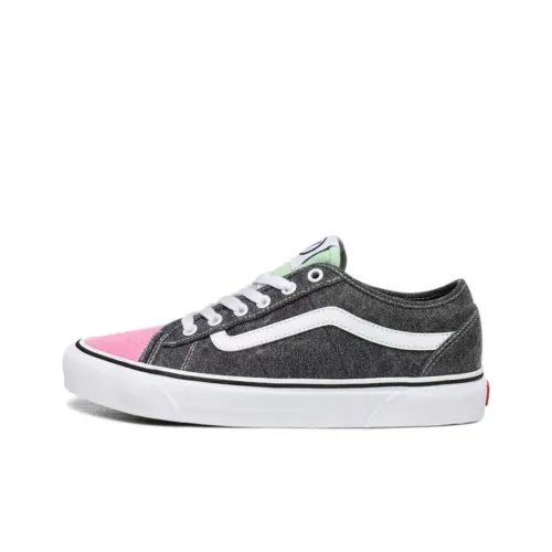 VANS Bess Ni Throwback Low Топ Скейтборд Кроссовки Унисекс Черный Розовый Зеленый