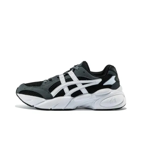 Asics Gel BND Low Top Повседневные Беговые Кроссовки Женские Черные Серые