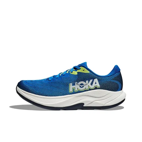 HOKA ONE ONE RINCON 4 Беговые кроссовки Низкий топ Кобальтовый синий/Коллегиальный синий Мужской