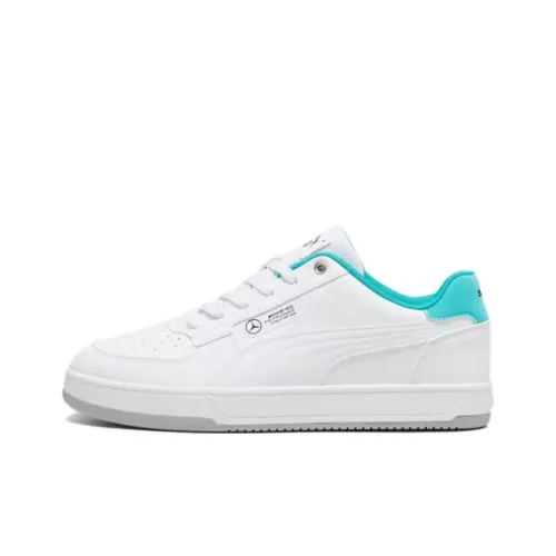 PUMA Mercedes Amg Low Топ Скейтборд Кроссовки Унисекс Белый