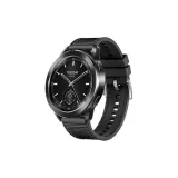 Композитный плетеный - Силиконовый ремень [Черный]