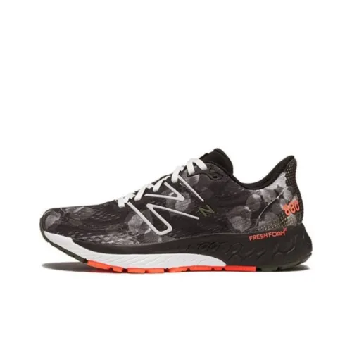 New Balance 880 Series Низкие Беговые Кроссовки Мужские Черные Красные