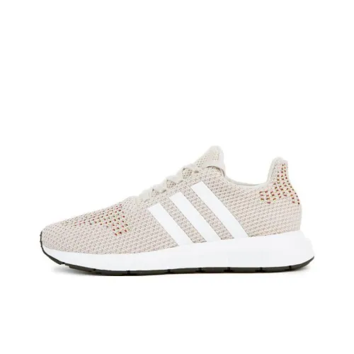 Adidas Originals Swift Run Дышащие Низкие Беговые Кроссовки Женские Коричневый Белый