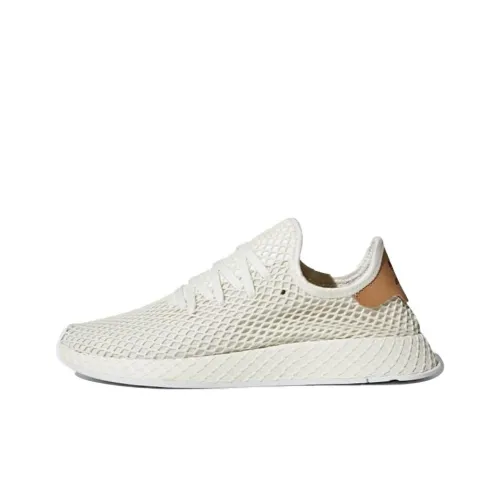 Adidas Originals Deerupt Slip-resistant Abrasion-resistant Low Top Marathon Running Shoes Unisex Beige Brown Black Adidas Originals Deerupt Slip-resistant Abrasion-resistant Низкий Топ Марафон Беговые Кроссовки Унисекс Бежевый Коричневый Черный