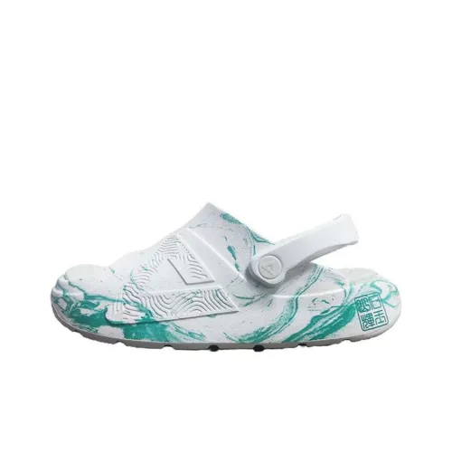 PEAK Устойчивая к истиранию домашняя тапочка унисекс с зеленым цветочным узором