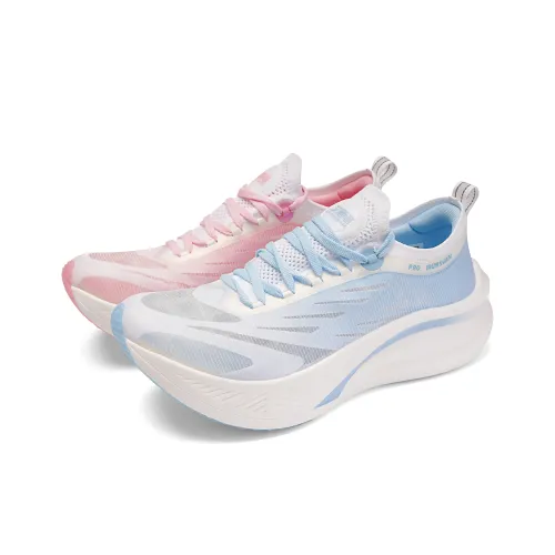 IRUNSVAN Беговые кроссовки Унисекс Несоответствующие цвета Светло-розовый и Синий